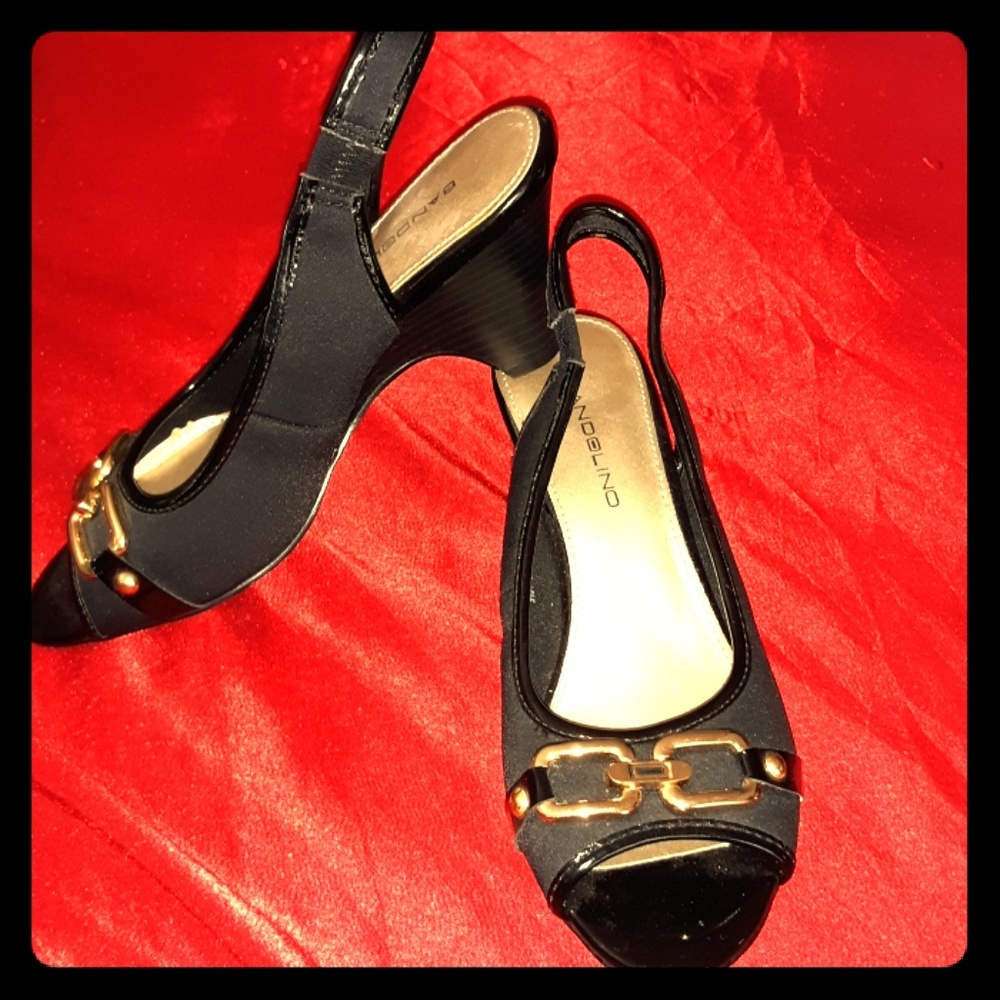 Bandolino leather heels